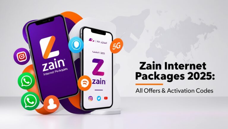باقات زين للإنترنت 2025