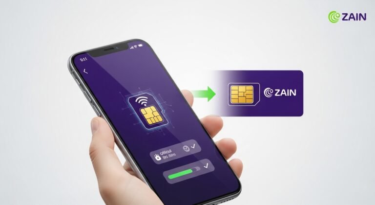 نقل رقمك إلى زين