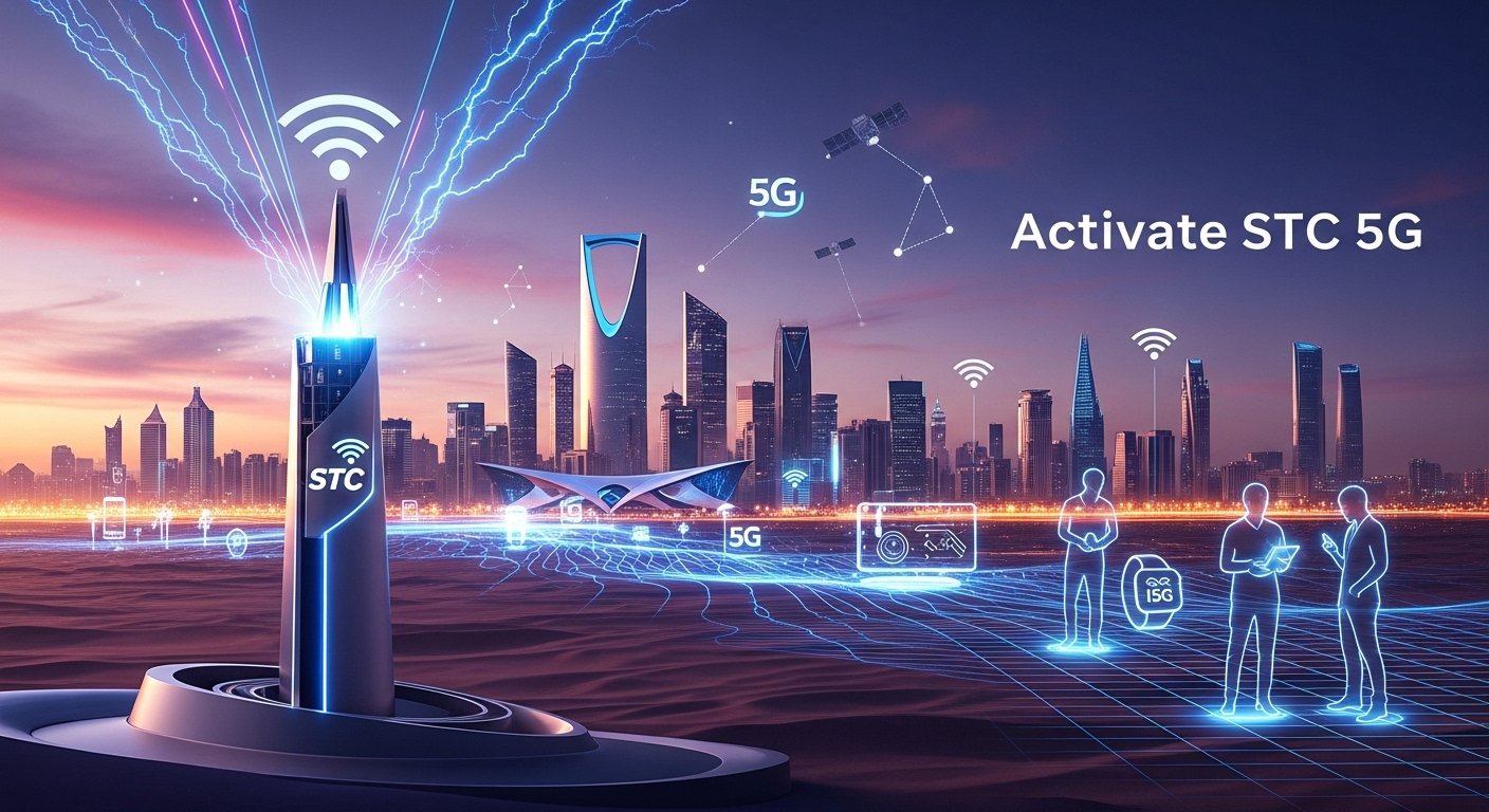 تفعيل شبكة الجيل الخامس (5G) من stc في السعودية