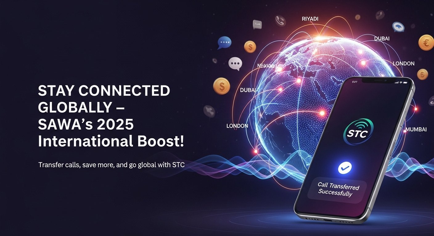 تحويلات مكالمات STC الدولية وعروض سوا في 2025