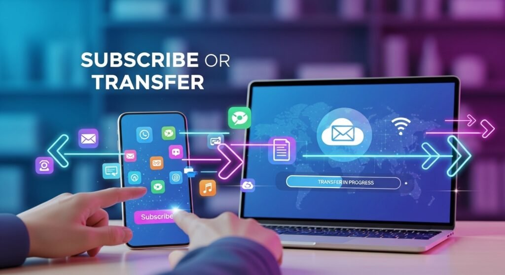 كيفية الاشتراك أو التحويل-