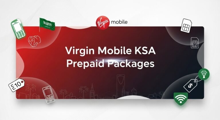 حزم Virgin Mobile KSA المدفوعة مسبقًا