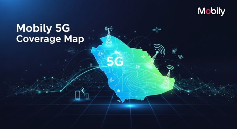 خريطة تغطية موبايلي 5G