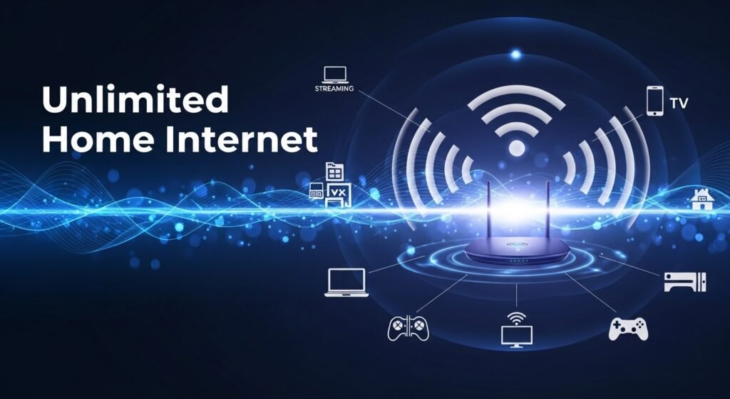 باقات الإنترنت غير المحدود للمنازل