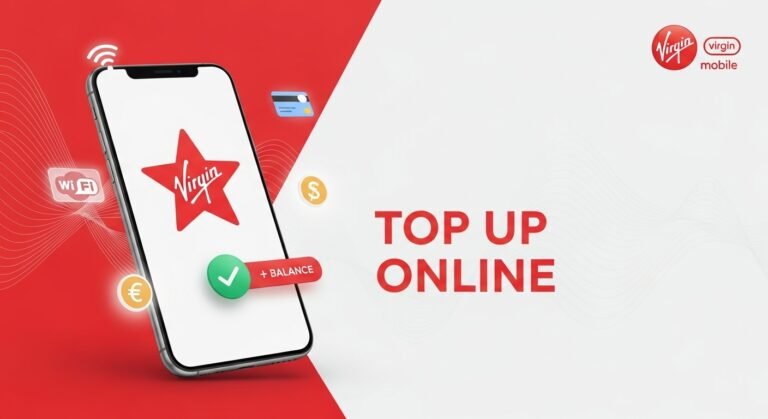 كيفية شحن حساب فيرجن موبايل عبر الإنترنت