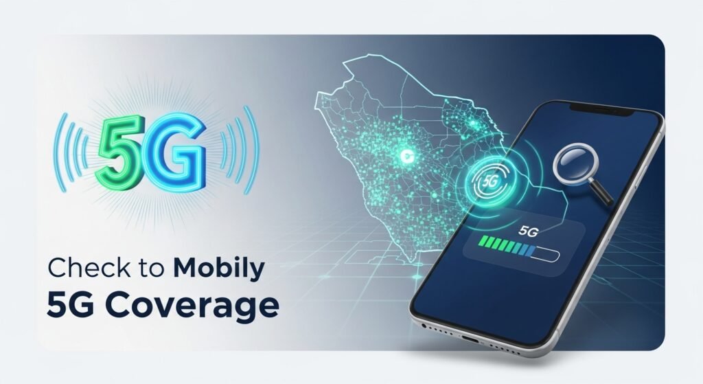كيفية التحقق من تغطية موبايلي 5G