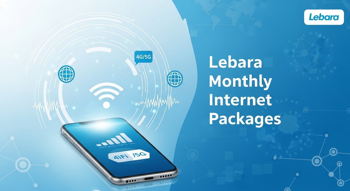 باقات الإنترنت الشهرية من ليبارا